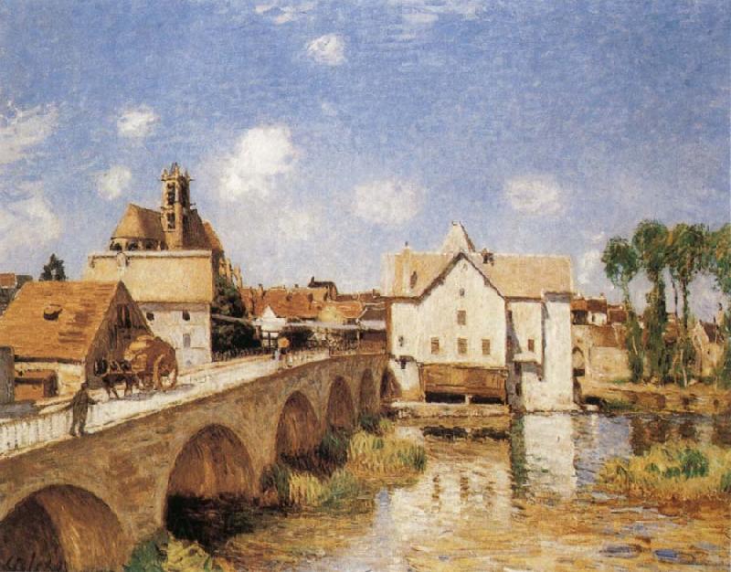 Alfred Sisley The Bridge of Moret